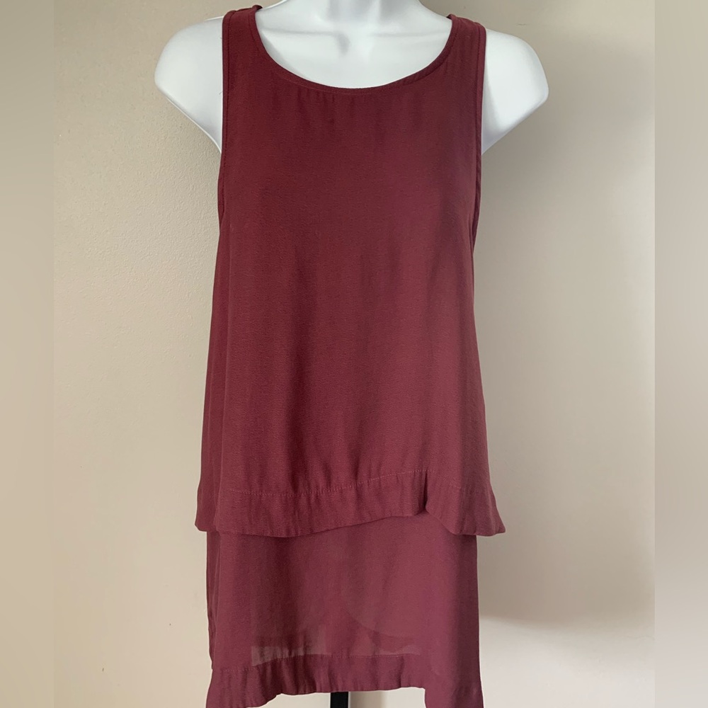 NWT Free People Plum Sleeveless Tunic
